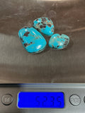 50 CTS BLUE ARIZONA TURQUOISE CABS $50 Lot 7