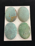 Turquoise Cabochon Card (24x32) 4pcs. Lot 14