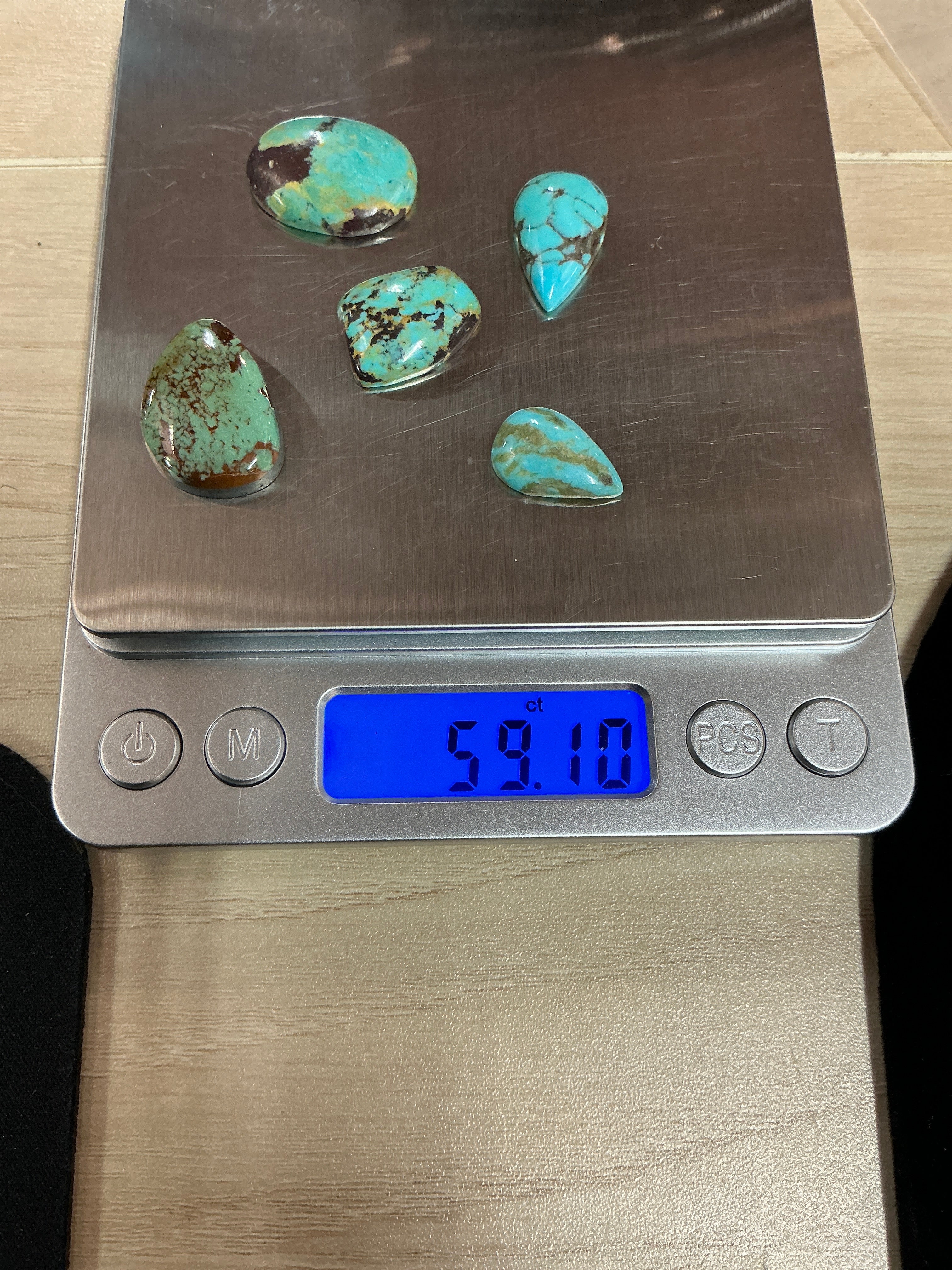 AJAX Turquoise Cabochons ~59 Carats. Lot 2. $52
