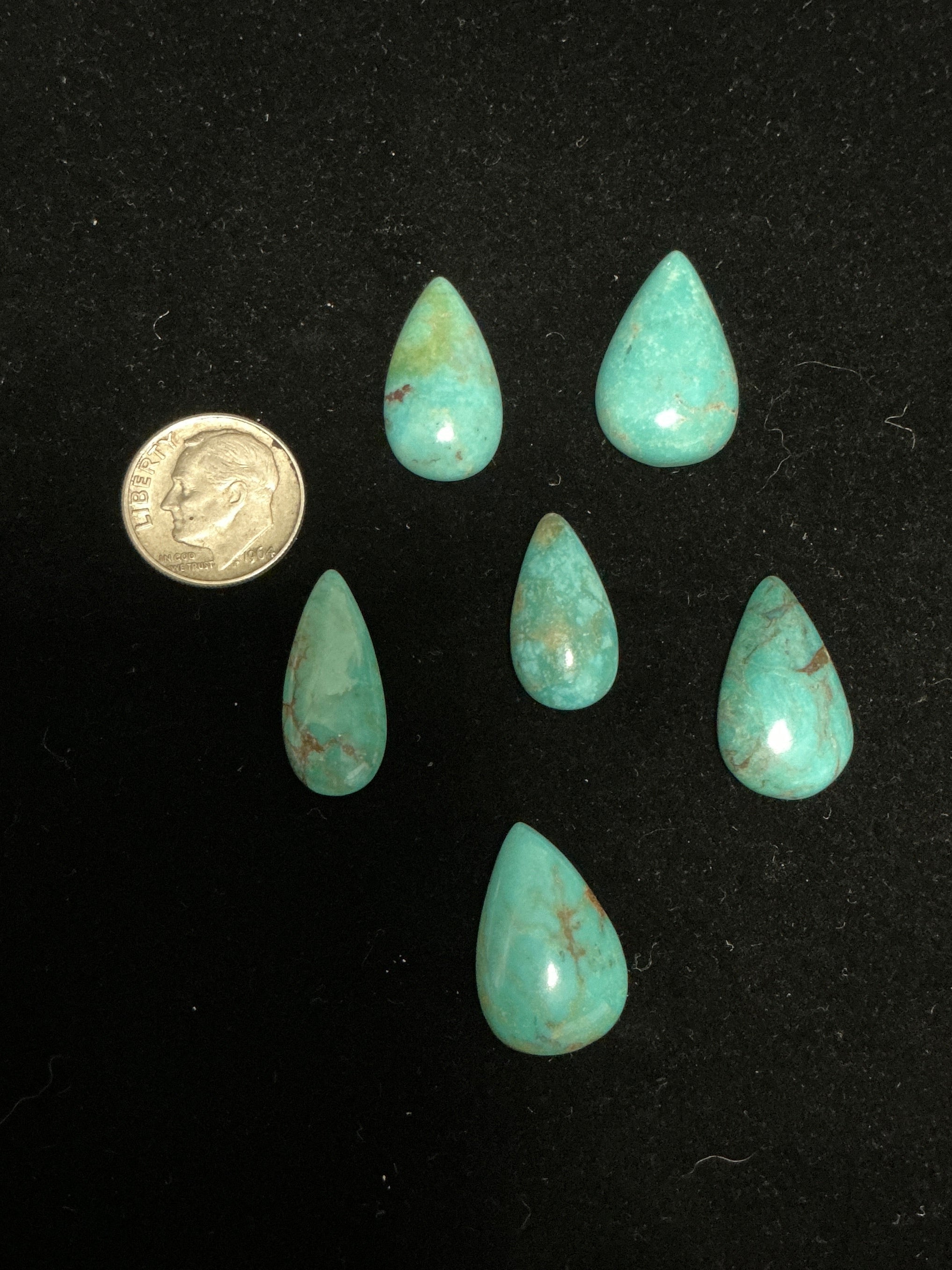 50 CTS Pear Shaped Cabochons.Lot 8