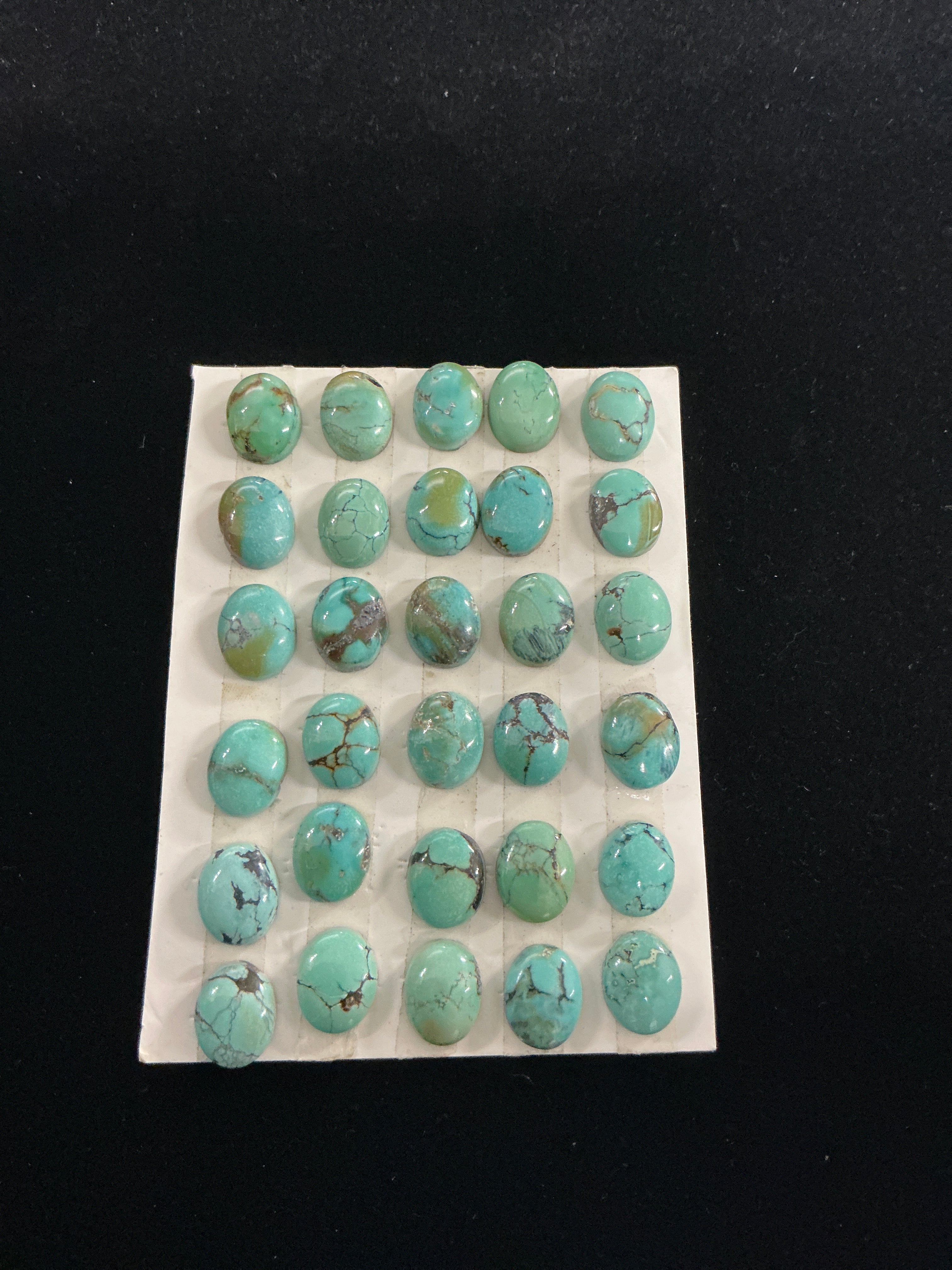 (7x9) Turquoise Cabochons Lot 1