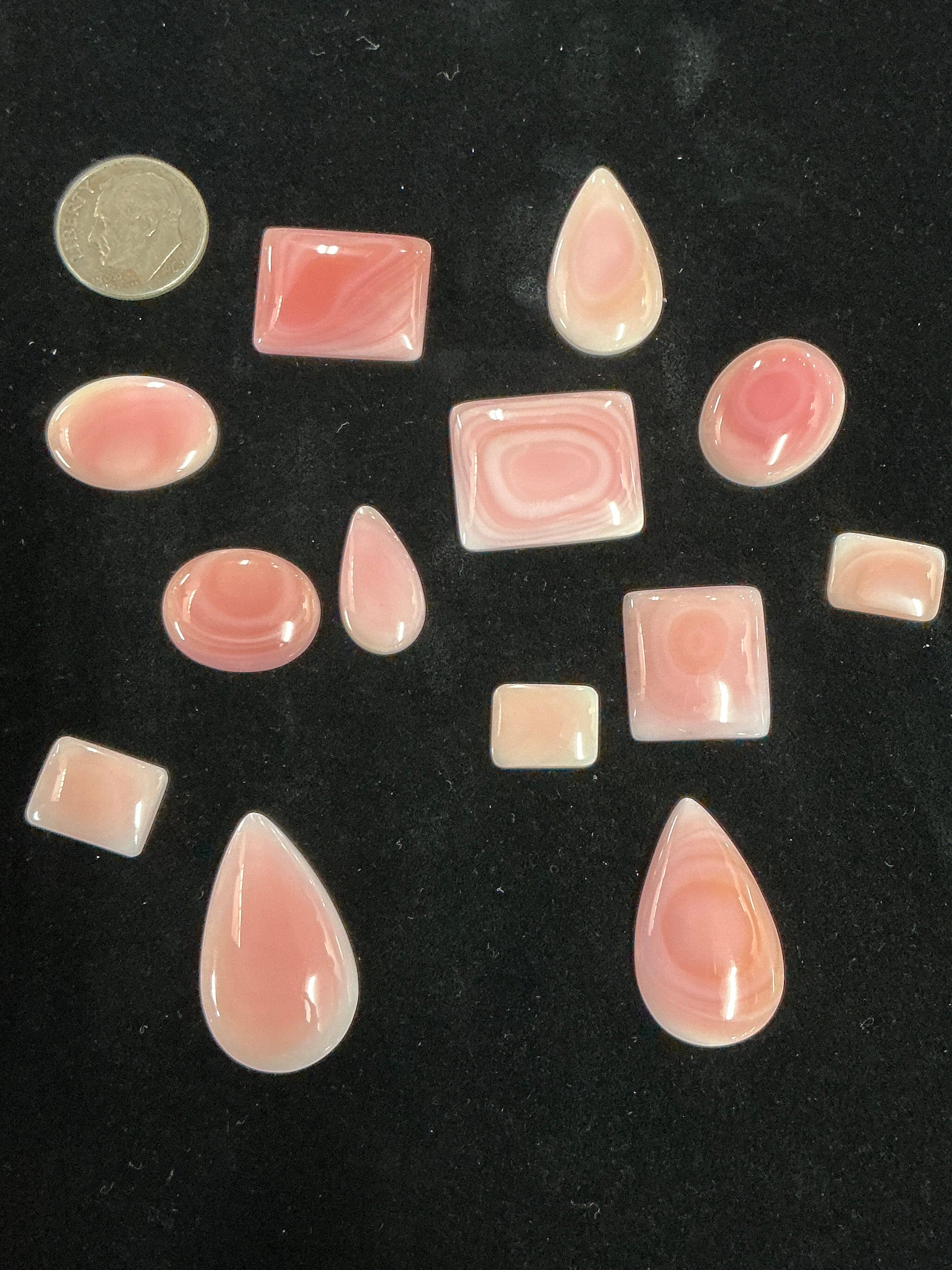 Pink Conch Cabochons ~100 Carats. Lot 6. $79