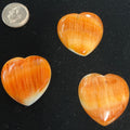 100 CTS SPINY OYSTER CABOCHONS HEARTS Lot 10