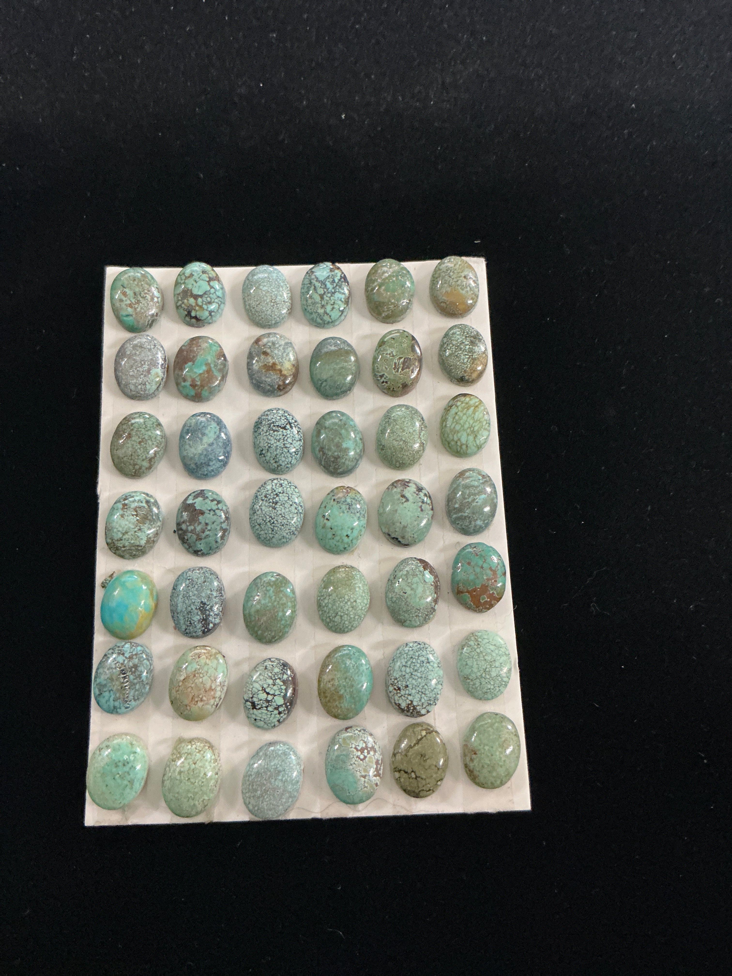 (7x9) Turquoise Cabochons Lot 2