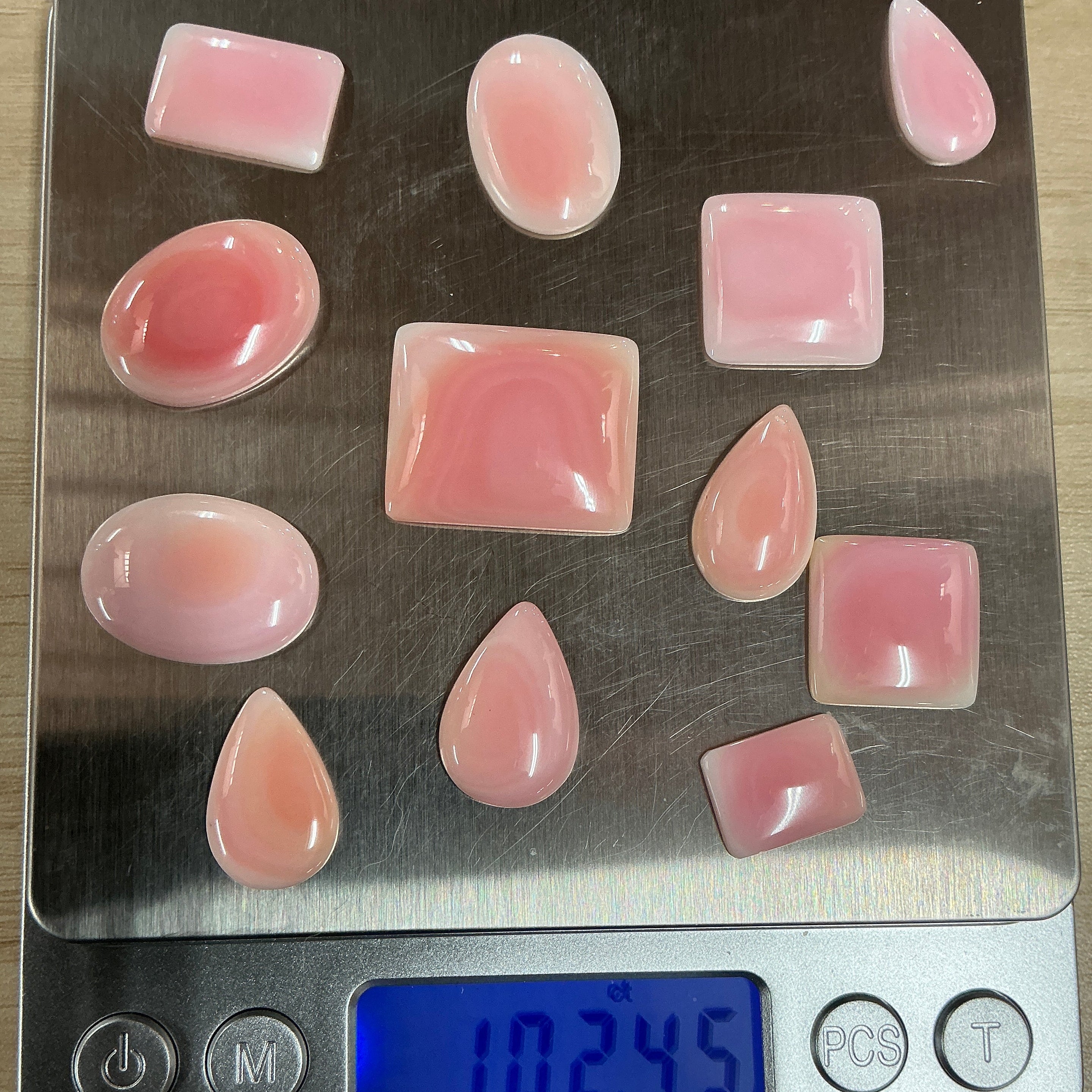 Pink Conch Cabochons ~100 Carats. Lot 2. $79