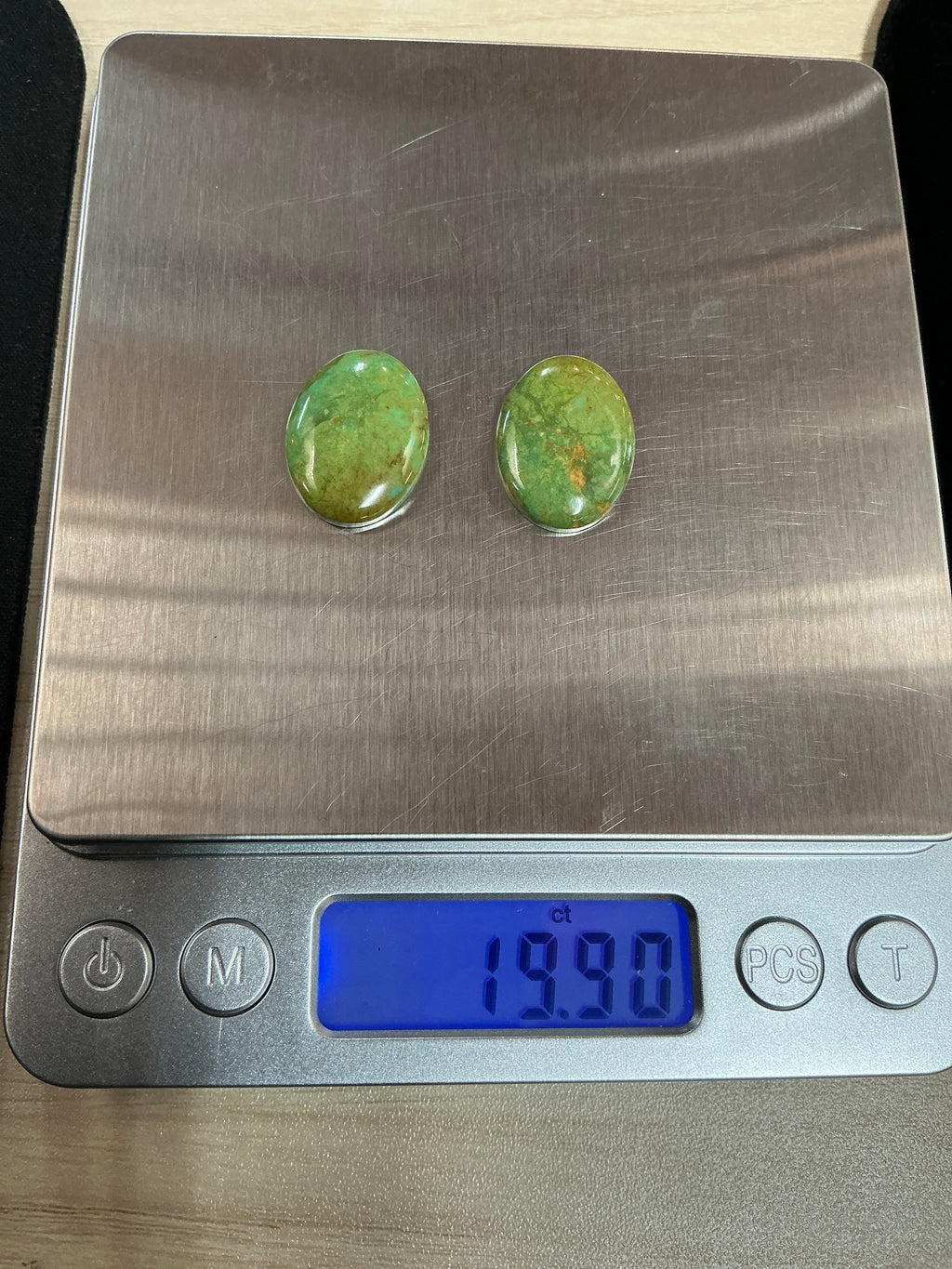 King Manassa Turquoise Cabochons. ~20 Carats. Lot 2. $30