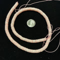 Pink Conch Bead Strand. 16" $32
