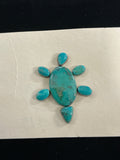 Turquoise Cabochon Card Lot 13