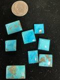 50 CARATS PERSIAN TURQUOISE CABOCHONS Lot 5