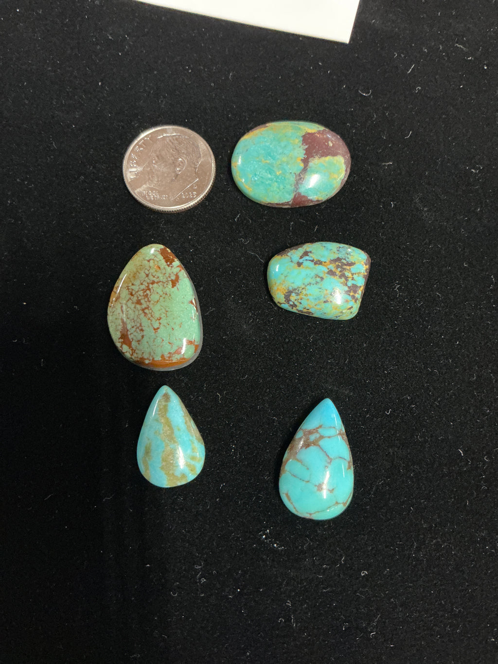 AJAX Turquoise Cabochons ~59 Carats. Lot 2. $52