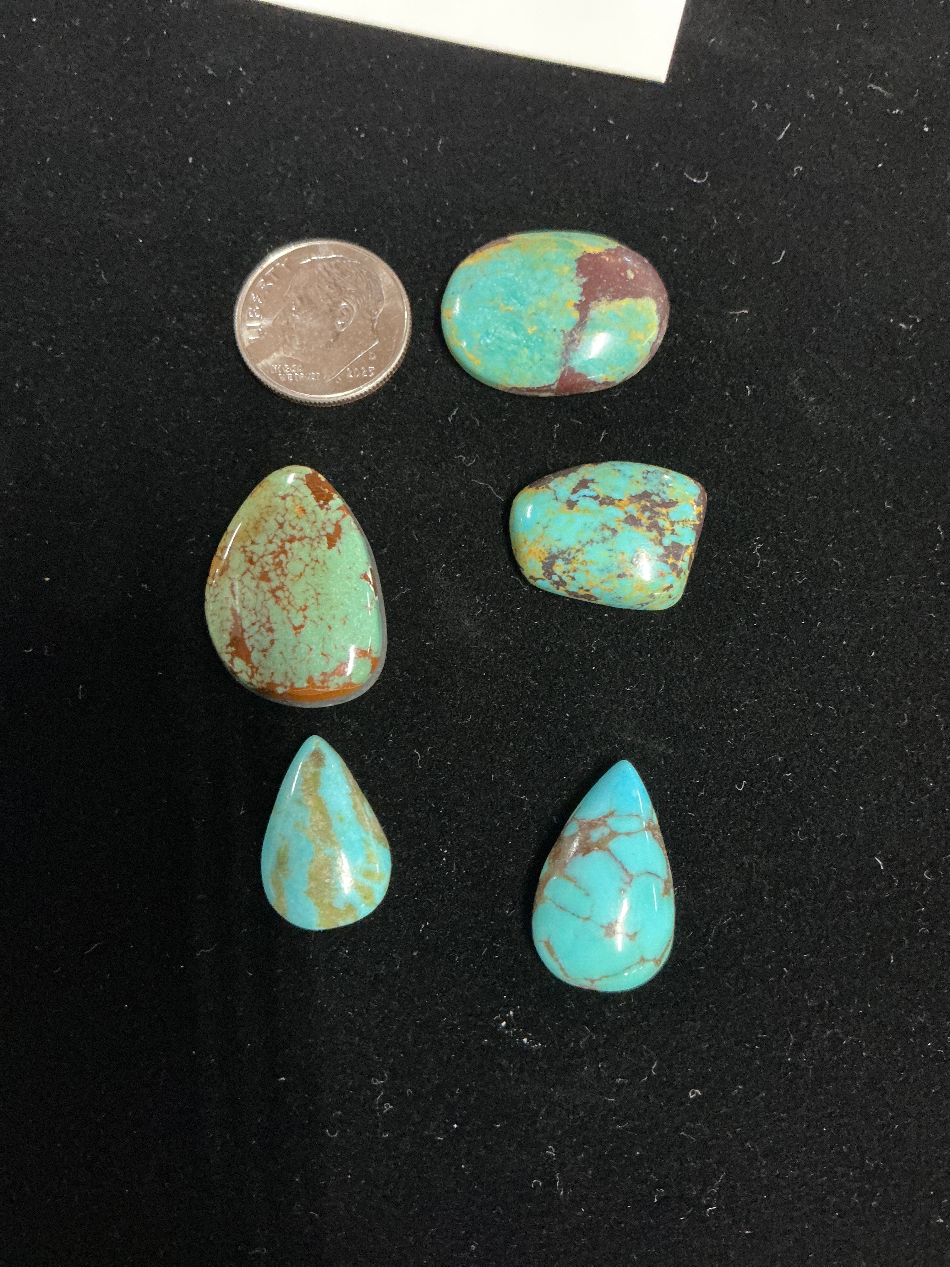 AJAX Turquoise Cabochons ~59 Carats. Lot 2. $52
