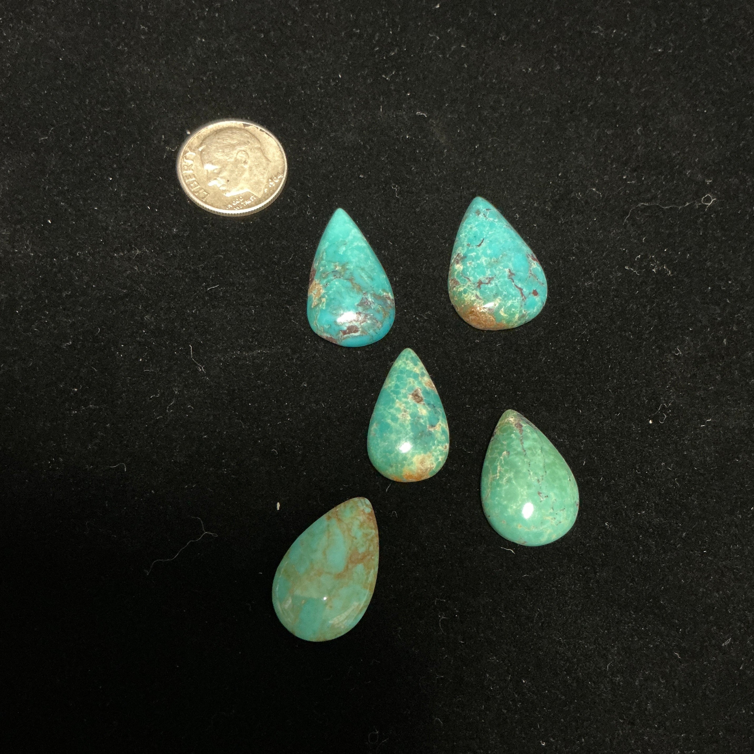 50 CTS Pear Shaped Cabochons.Lot 2