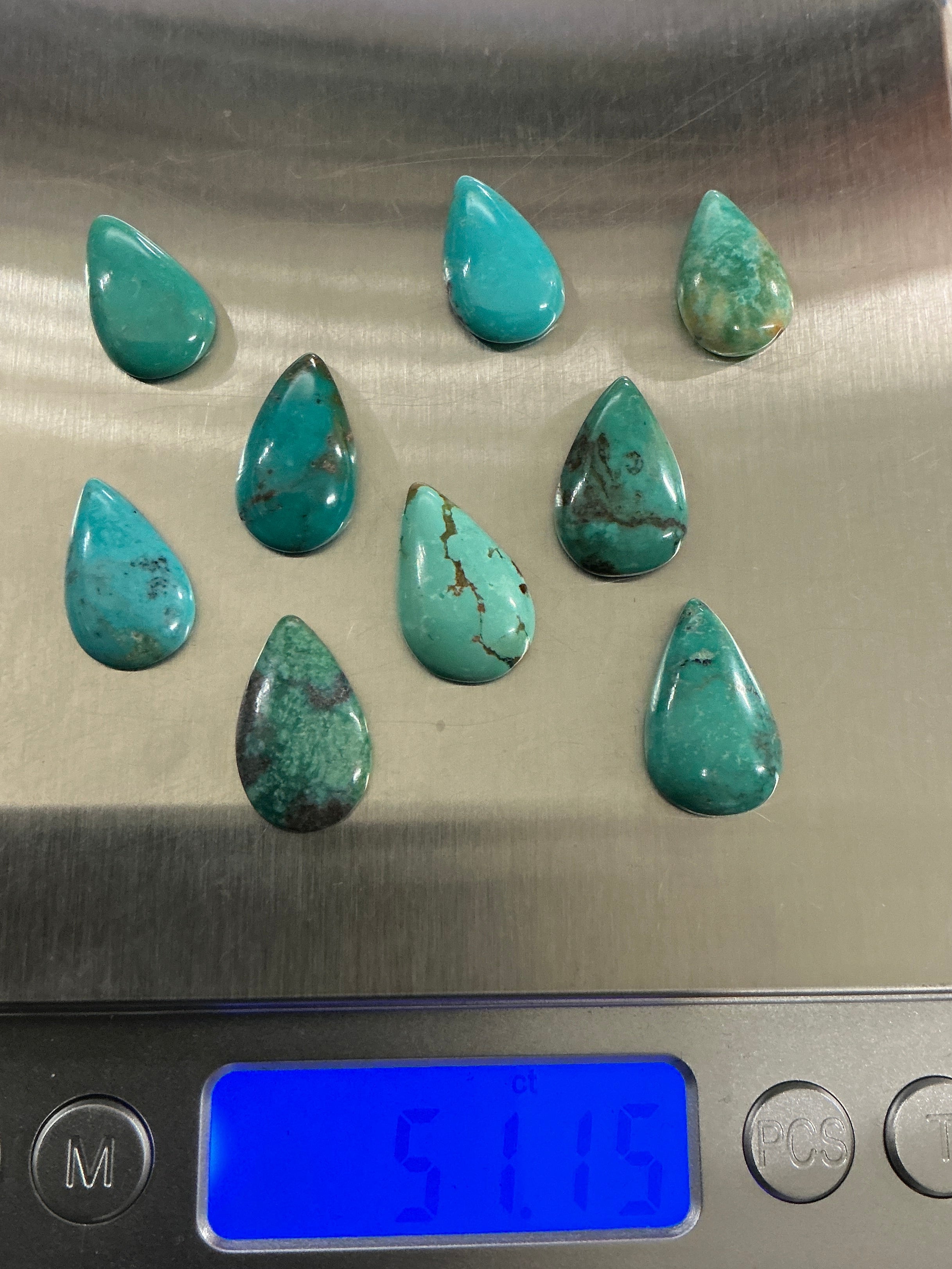 50 CTS Pear Shaped Cabochons.Lot 5