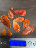 100 CTS SPINY OYSTER CABOCHONS Lot 3