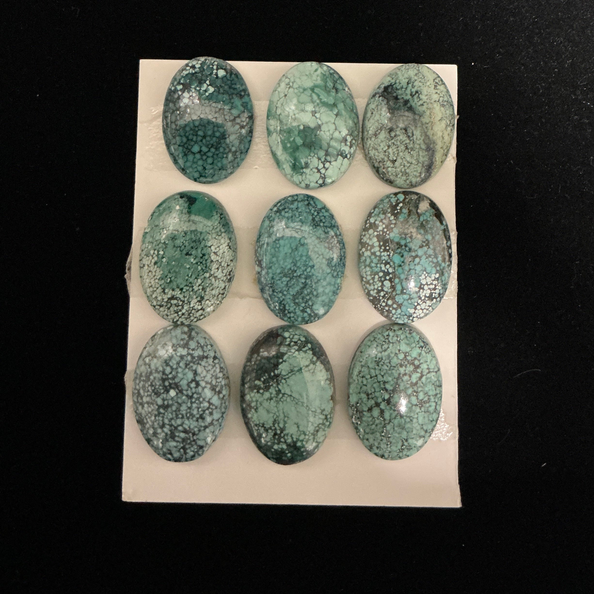 Turquoise (16x22) Cabochon Card. Lot 26