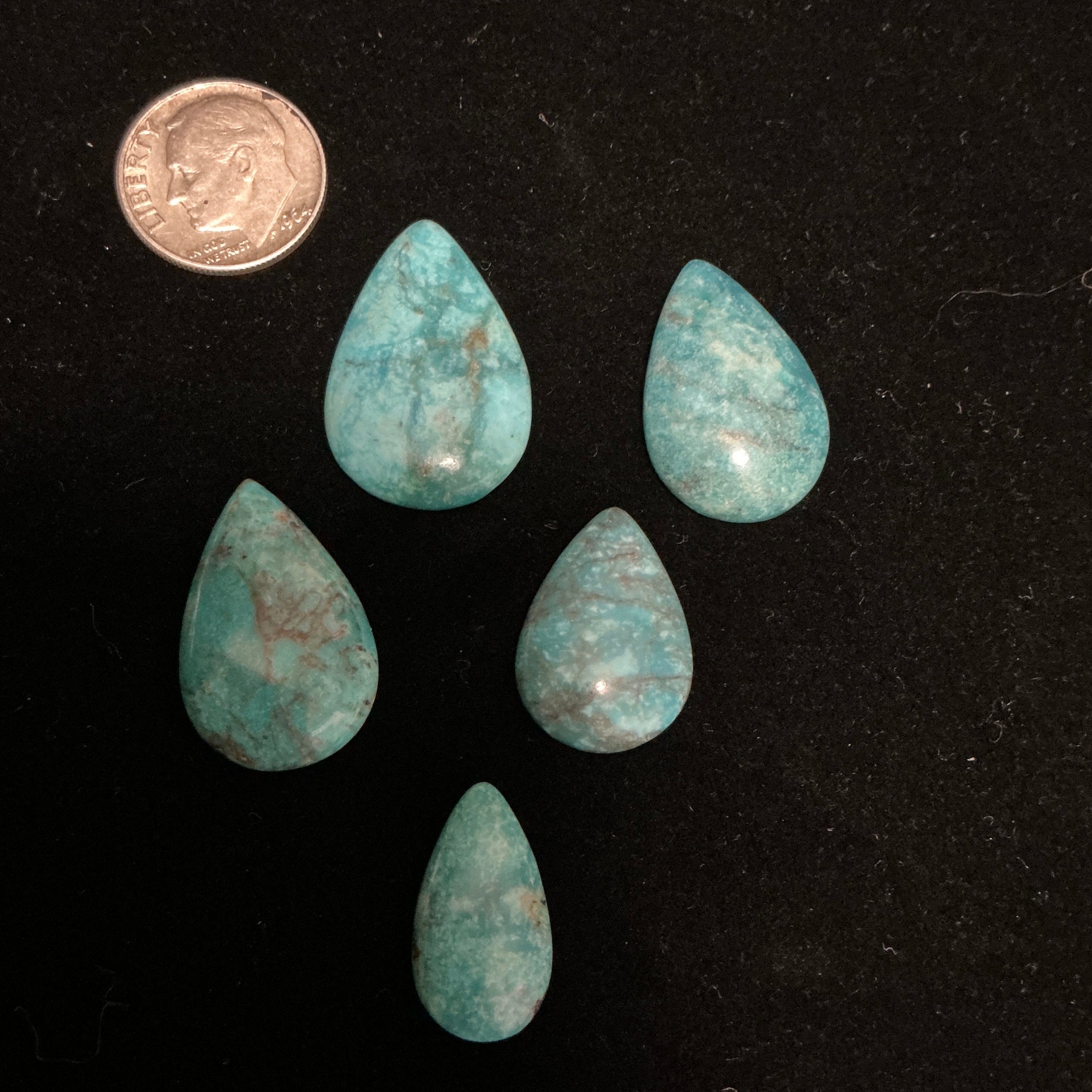 50 CTS Pear Shaped Cabochons.Lot 4