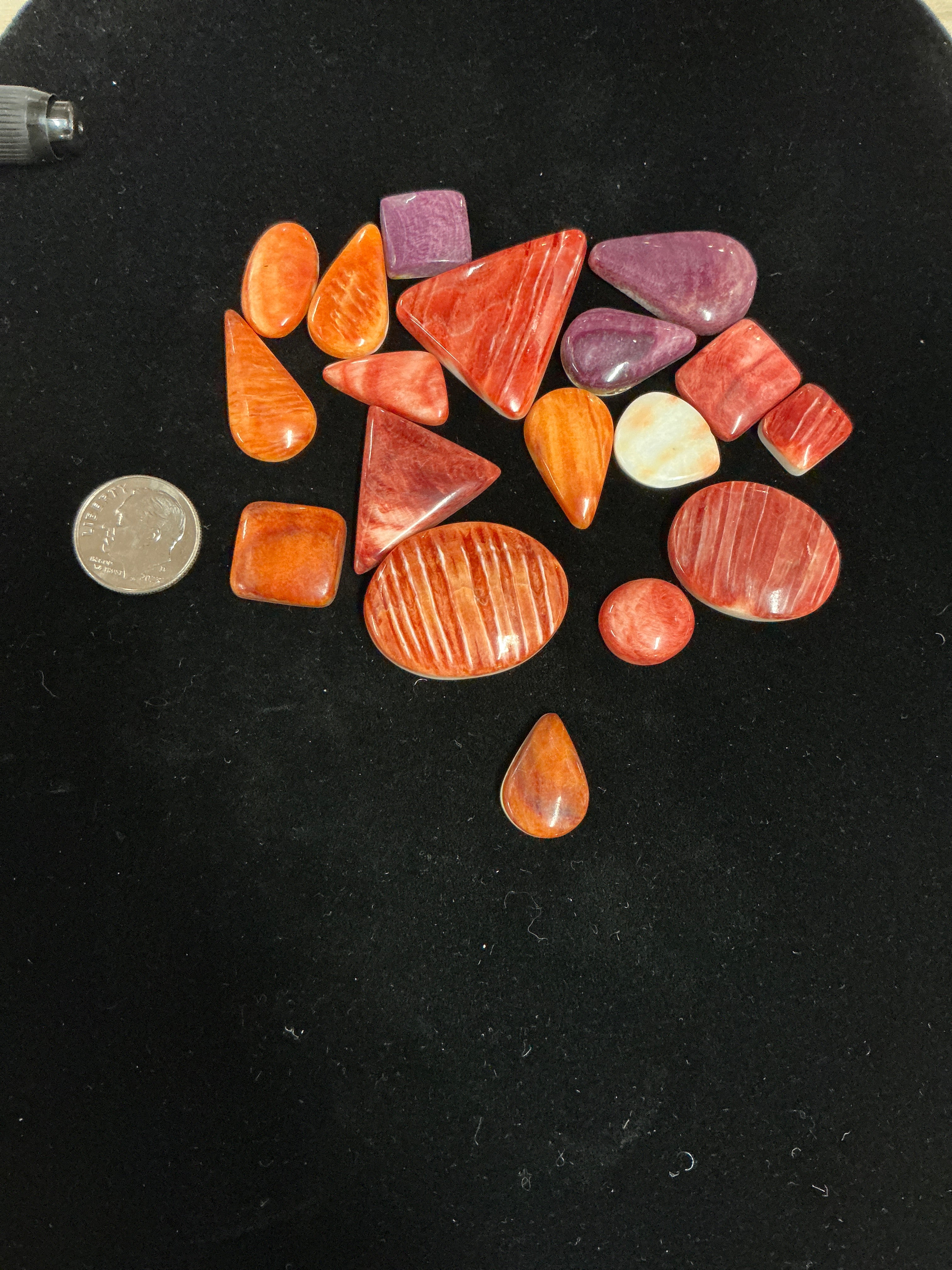 200 CARATS SPINY CABOCHONS. Lot 5. $139.