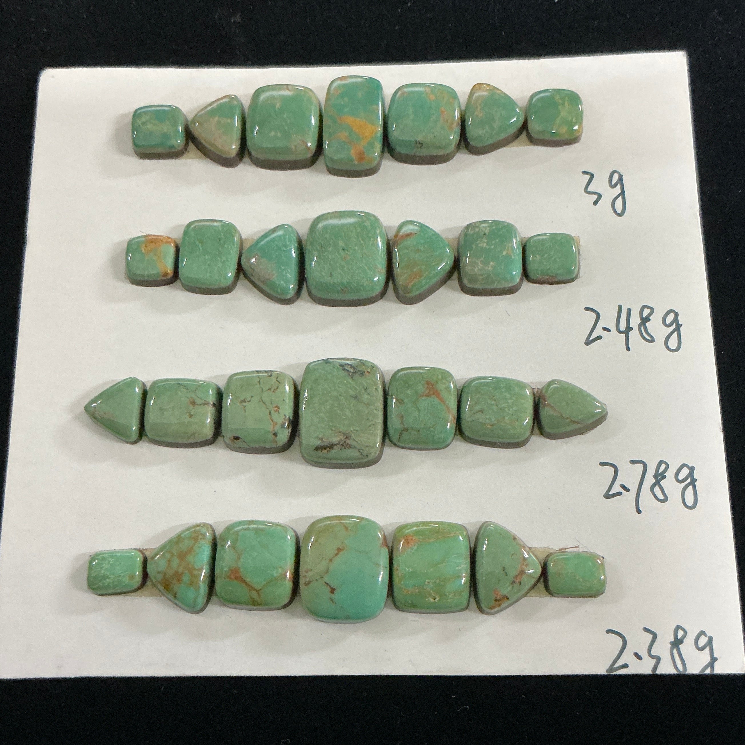 Royston Cabochon Card Lot 8
