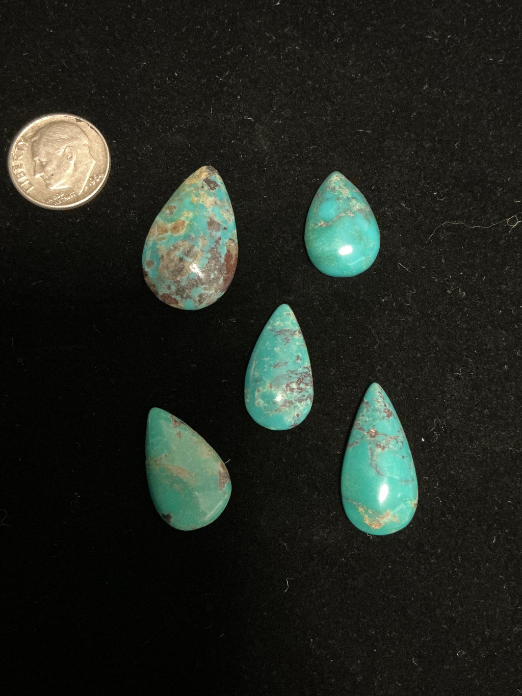 50 CTS Pear Shaped Cabochons.Lot 3