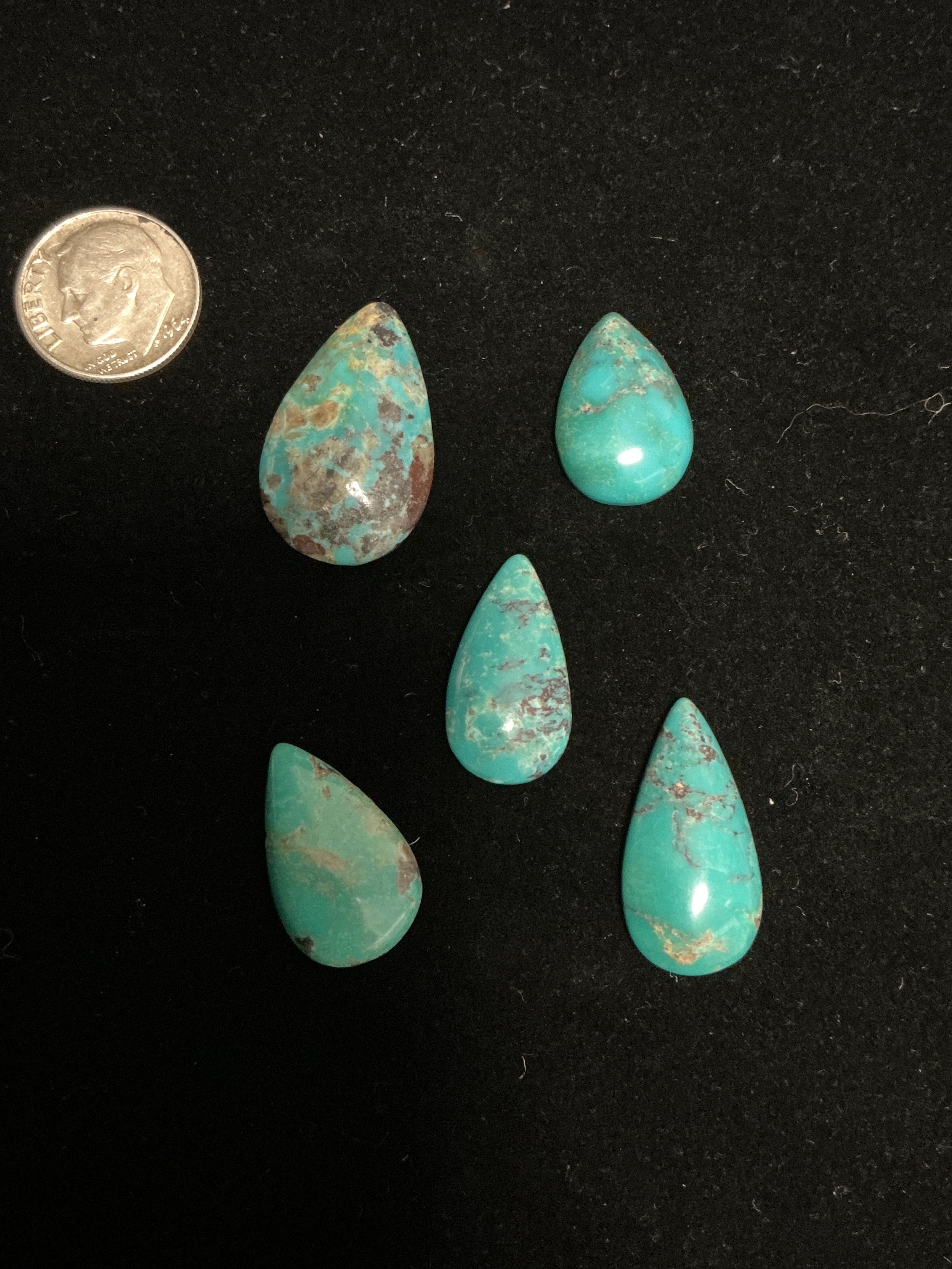 50 CTS Pear Shaped Cabochons.Lot 3